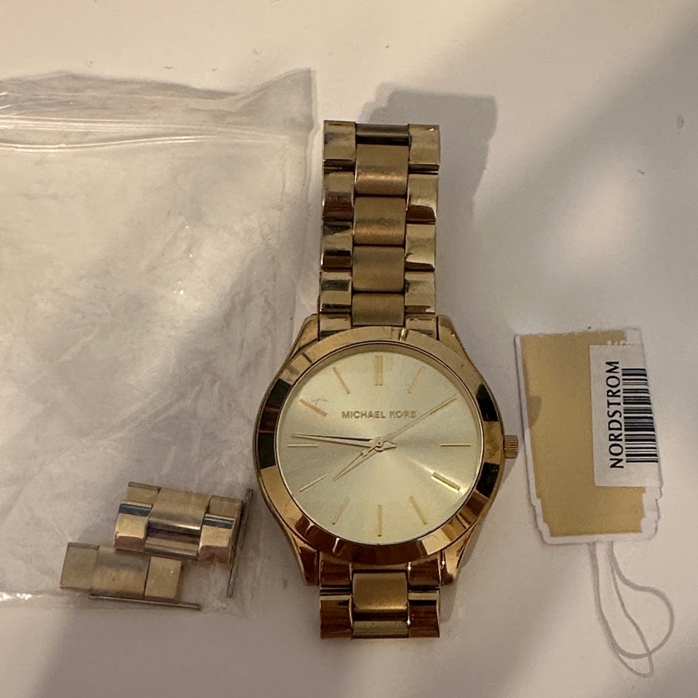 Michael Kors Gold-Tone Stainless Steel Watch